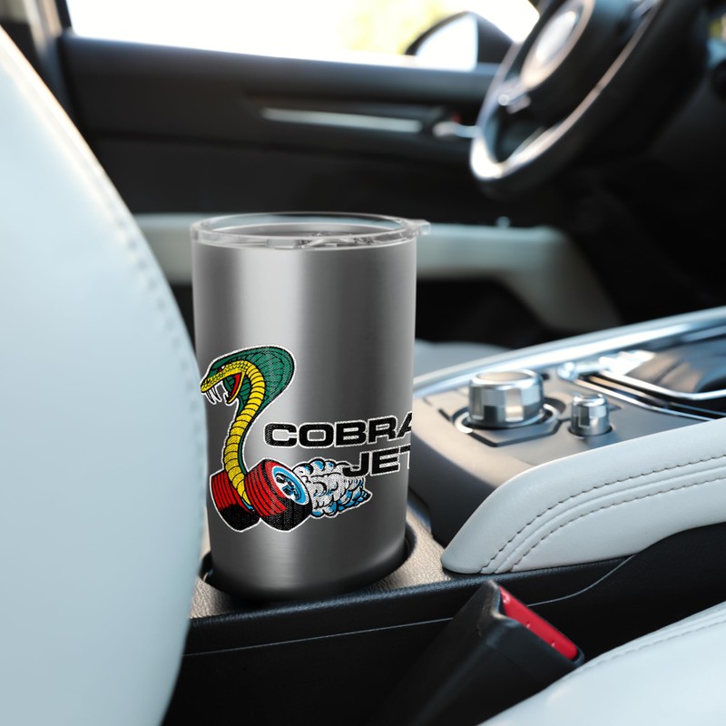 Cobra Jet Vintage Logo Stainless Steel Insulated Tumbler