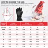 Odtmger Kids' Waterproof Snow Gloves - Touchscreen Mittens, Warm, for