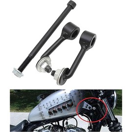 2 Inch Motorcycle Gas Tank Lift Kit 2" Riser Tank Rising Lift Replacement Steel For Harley Sportster XL 883 1200 48 72 1995-UP