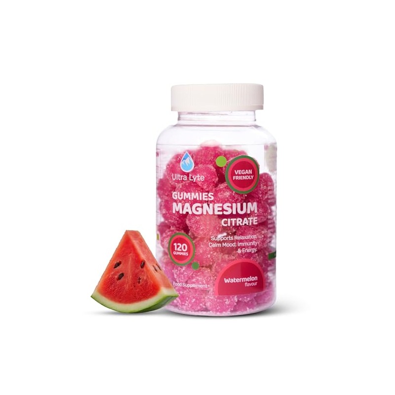 Ultra Lyte Magnesium Citrate Gummies – 336 mg Elemental Magnesium