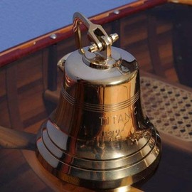Old Modern Handicrafts Titanic Ship Bell, 6-Inch