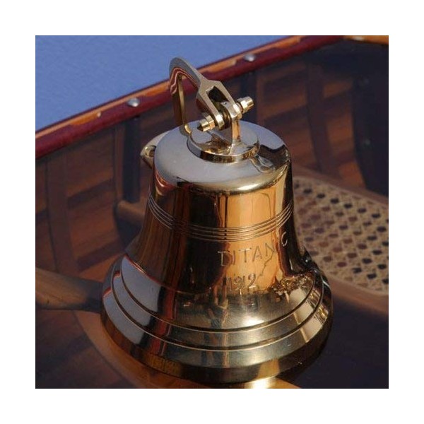 Old Modern Handicrafts Titanic Ship Bell, 6-Inch