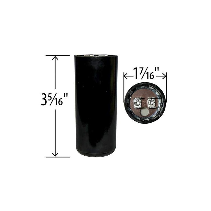 340-408 uF x 110/125 VAC - Pool Pump Motor Start