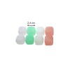 Fackelmann 49358 Reusable Plastic Ice Cubes, Reusable Ice Cubes, Freezer