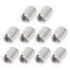 Smgda 10Pcs Threaded Insert Nut, M8 to M12 Length 15MM