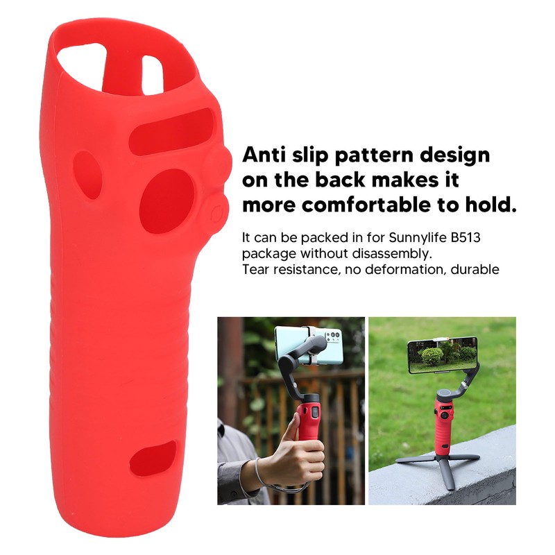 Protective Case Silicone Tight Fit Anti Skid Dustproof Stabilizer Handle