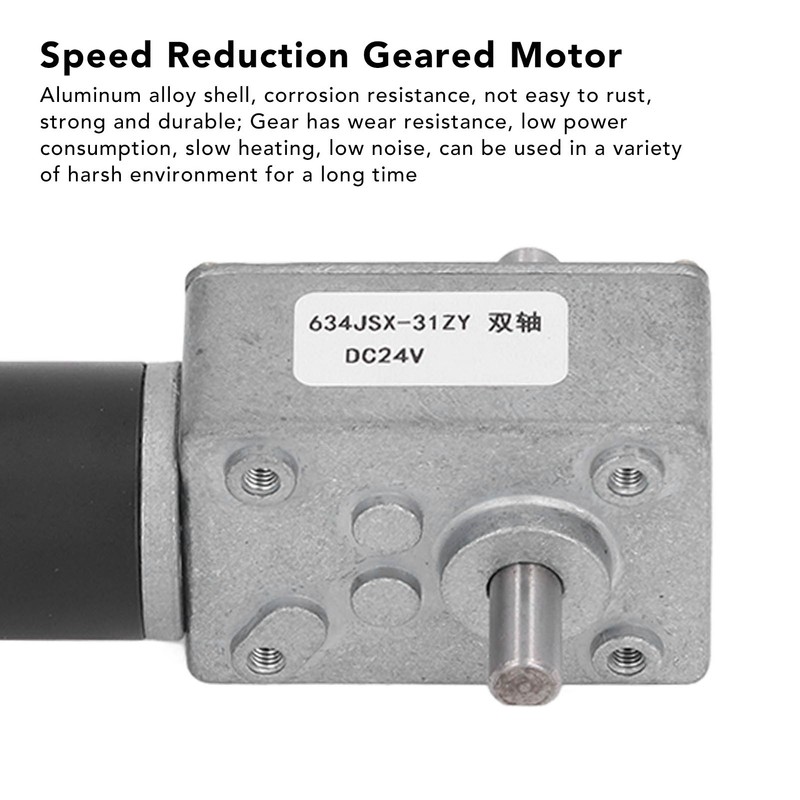 DC Gear Motor Micro High Torsion Speed Reduction Turbine Electric