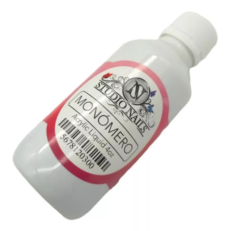 Studio Nails Monomero 4oz Para Uñas De Acrilico By Studio