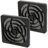 Aerzetix: 2 x PC Computer Cooling Fan, Protection Grills 92x92