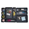Backerysupply Backerysupply Interlocking Desk Drawer Organizer Separators for Kitchen, Bathroom,