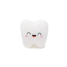 Nerdbugs Tooth Plush - The Molar The Merrier! - Dentist & Oral Surgeon Gift / Tooth Fair Pillow