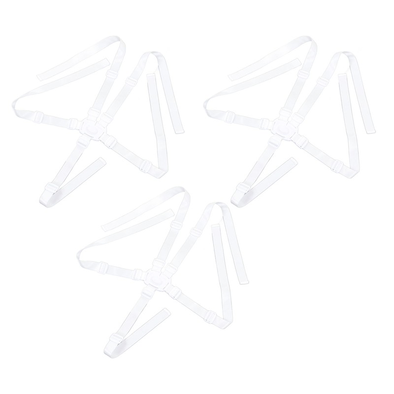 3 Set 5 Point High Chair Harness Replacement Adjustable Child