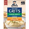 Quaker Instant Grits, Variety Pack (45.4 oz., 46 pk.) Great