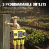 Generic 3 Zone Sprinkler Timer, 3 Outlets Programmable Water Hose