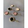 Gold Brass Decorative Wall Hook, Hole Free Wall Mount Fancy