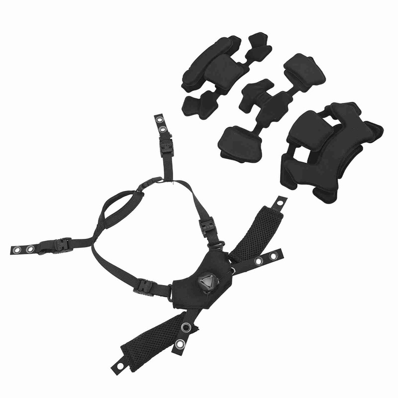 Helmet Dial Suspension System Chin Strap Helmet Padding Kit for