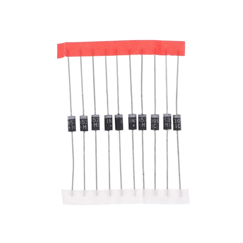 10PCS 1N5399 Rectifier Diode 1.5A 1000V DO-15 (DO-204AC) Axial 5399