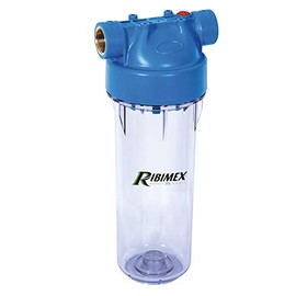RIBITECH 03077 Transparent 9 Inch Water Filter
