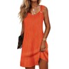 Sherosa Womens Loose Tank Dress Casual Summer Boho Floral Flowy