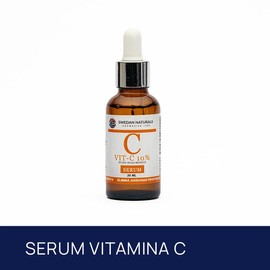 Serum Vitamina C 10% + Ácido Hialurónico, luminosidad, hidratación, firmeza, antimanchas, tono más uniforme. Cuidado de la piel, suero ideal para todo tipo de piel