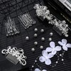 56 Accesorios Nupciales para Cabello de Bodaincluye Peine de Perlas