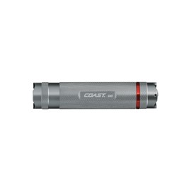 COAST® G45 385 Lumen BULLS-EYE™ Spot Beam Optic LED Flashlight, Silver