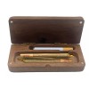 Wood Dugout W/One Hitter & Cleaning Tool /TokeBox Flip -