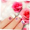 Vaguelly 2 Boxes Heart Shaped Nail Glitter Sequins for Nail