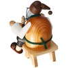 KWO Sapling Carver Smoking Men Incense Holder, 15 cm, Wood,