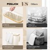 Foluck Slim Laundry Hamper, 60L Waterproof Narrow Laundry Basket with