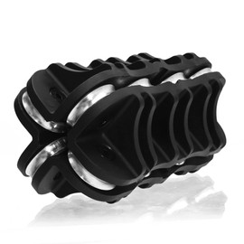 CADUFUELLY 3/8 Inch Tubing Straightener Tool, Brake Line Straightening Tool, Handheld Tubing Straightener for Brake Fuel System Lines