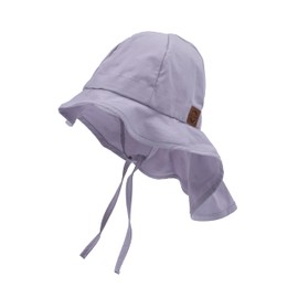 Mikk-line Sun Hat Baby UV Protection 50 Neck Protection - Baby Sun Hat - Peaked Cap Children for Girls and Boys - Lightweight Summer Hat for Optimal Protection - Breathable and Comfortable, Lavender