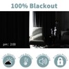 BGment Thermal Insulated 100% Blackout Curtains for Bedroom with Black