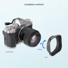 Haoge LH-SM5614 Bayonet Lens Hood for Sigma 56mm F1.4 DC
