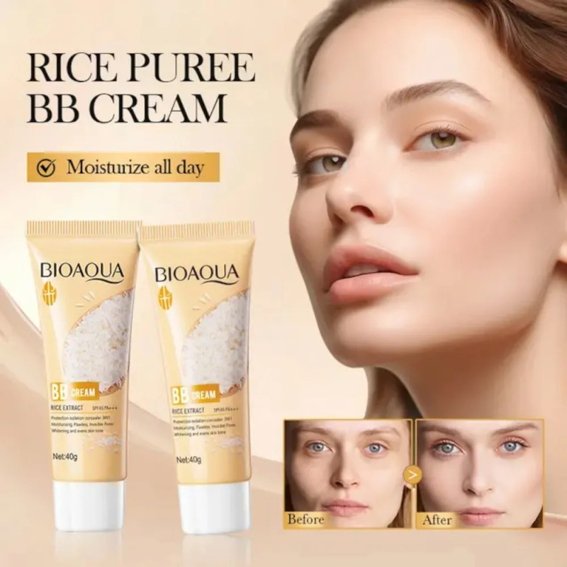 Protector Solar Color Bb Cream Bioaqua Fps 45+ Unifica Tono