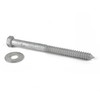 1" x 12" Galvanized Lag Bolt
