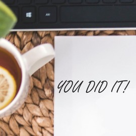 Acorn Sales - You Did It Rubber Stamp