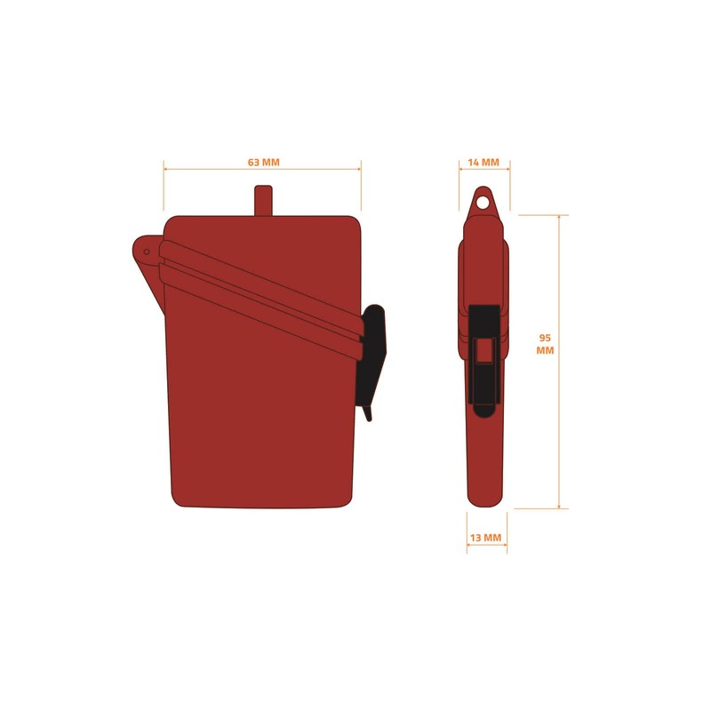 WITZ Strandsafe - Waterproof Bath Safe | Beach Box |