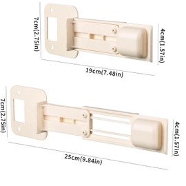 1PCS Lexziuo Door Buddy Prop for Cats & Dogs – Adjustable Strap Latch to Keep Pets Out, Dog Proof Litter Box & Cat Feeding Station