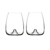 Waterford Elegance Stemless Wine Glass, Pair