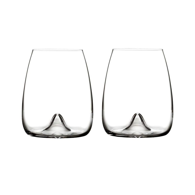 Waterford Elegance Stemless Wine Glass, Pair