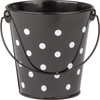 Teacher Created Resources Black Polka Dots Bucket