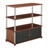 Convenience Concepts Designs2Go Highboy TV Stand, Cherry