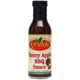 KYVAN Cherry Apple BBQ Sauce, 14.8 oz