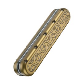 B-Qtech EDC Metal Fidget Slider, Fidget Spinner Toys Metal Slider Push Rod Decompression Card, Sensory Toy for Autism and Hyperactivity Disorder, Adult Office Desk Toy