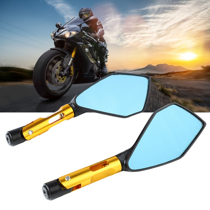 Rear View Side Mirrors Durable Aluminum Alloy Motorcycle Side Mirrors