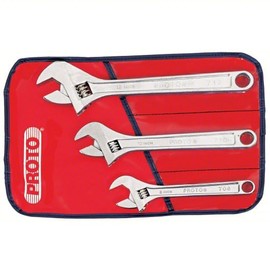 Proto J795A 3 PIECE ADJUSTABLE WRENCH SET