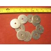 MidWest (1186.) Fender Washers 3/16" x 1-1/4" Zinc Plated - Lot of 10 Washers
