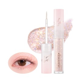 dasique Starlit Jewel Liquid Glitter (04 Rose Quartz)  Twinkle Glitter Shadow  Korean Makeup  Shimmer Eye Make Up  Eyeshadow Eyeliner  Long lasting...