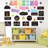 JarThenaAMCS Motivational Bulletin Board Decoration Amazing Things Happen Here Paper